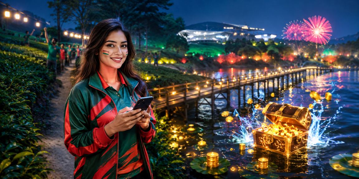 বান্দরবানের চা বাগানে ক্রিকেট বেটিং — 6600 স্পোর্টস