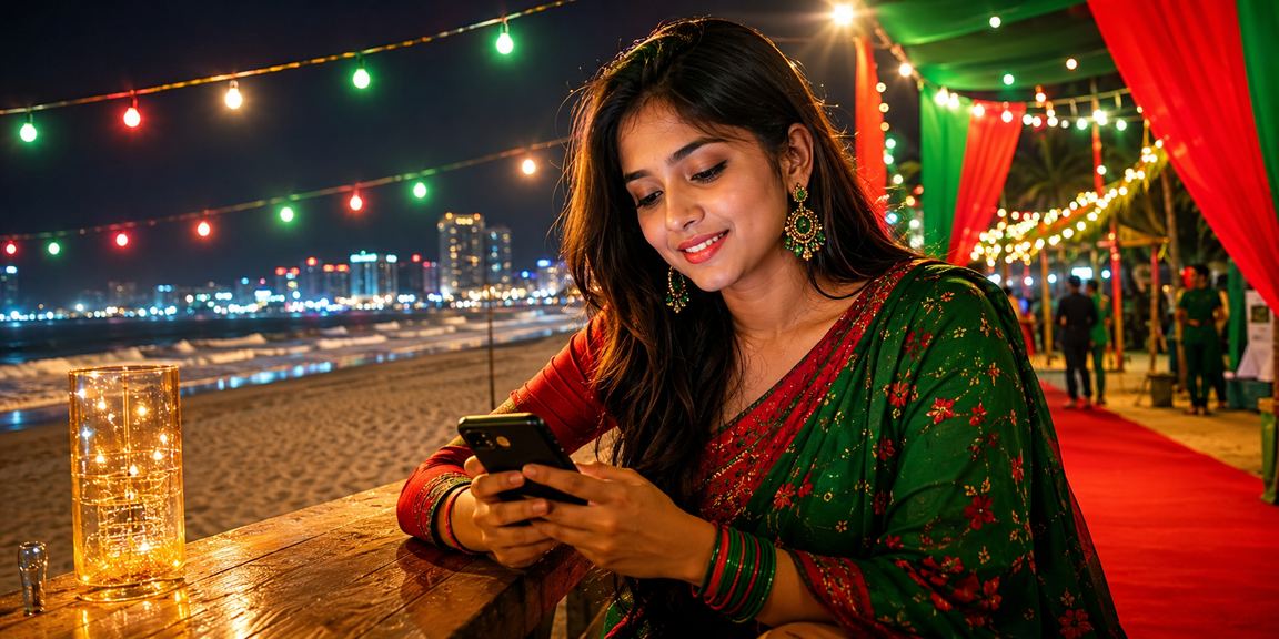 কক্সবাজারে লাল-সবুজ থিমে রামি গেমের অভিজ্ঞতা